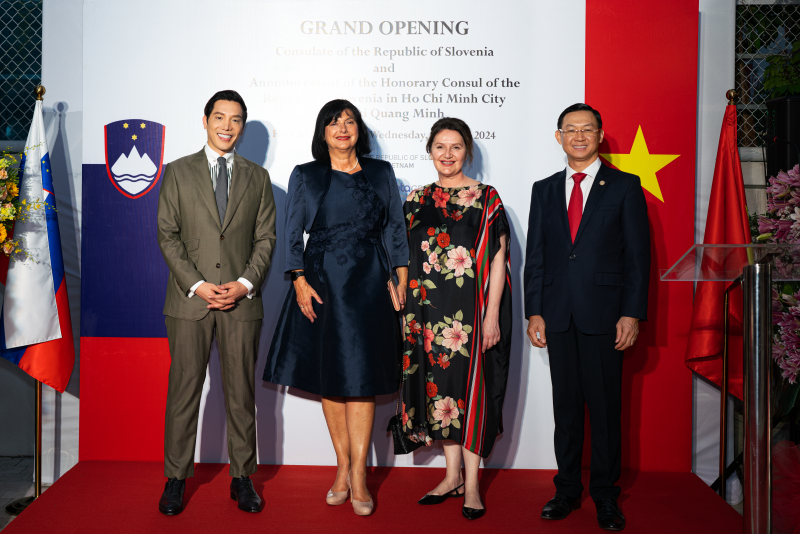 Shark Minh Beta Inaugurates Slovenian Honorary Consulate in Ho Chi Minh City